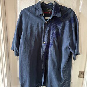 Vintage Bamboo Cay Embroidered Modal Button Down